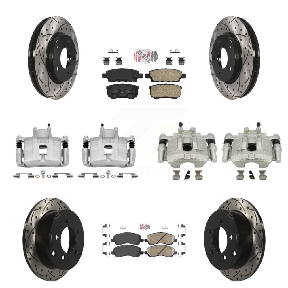 Transit Auto - KCD-100560N - Front and Rear Disc Brake Kits image 1
