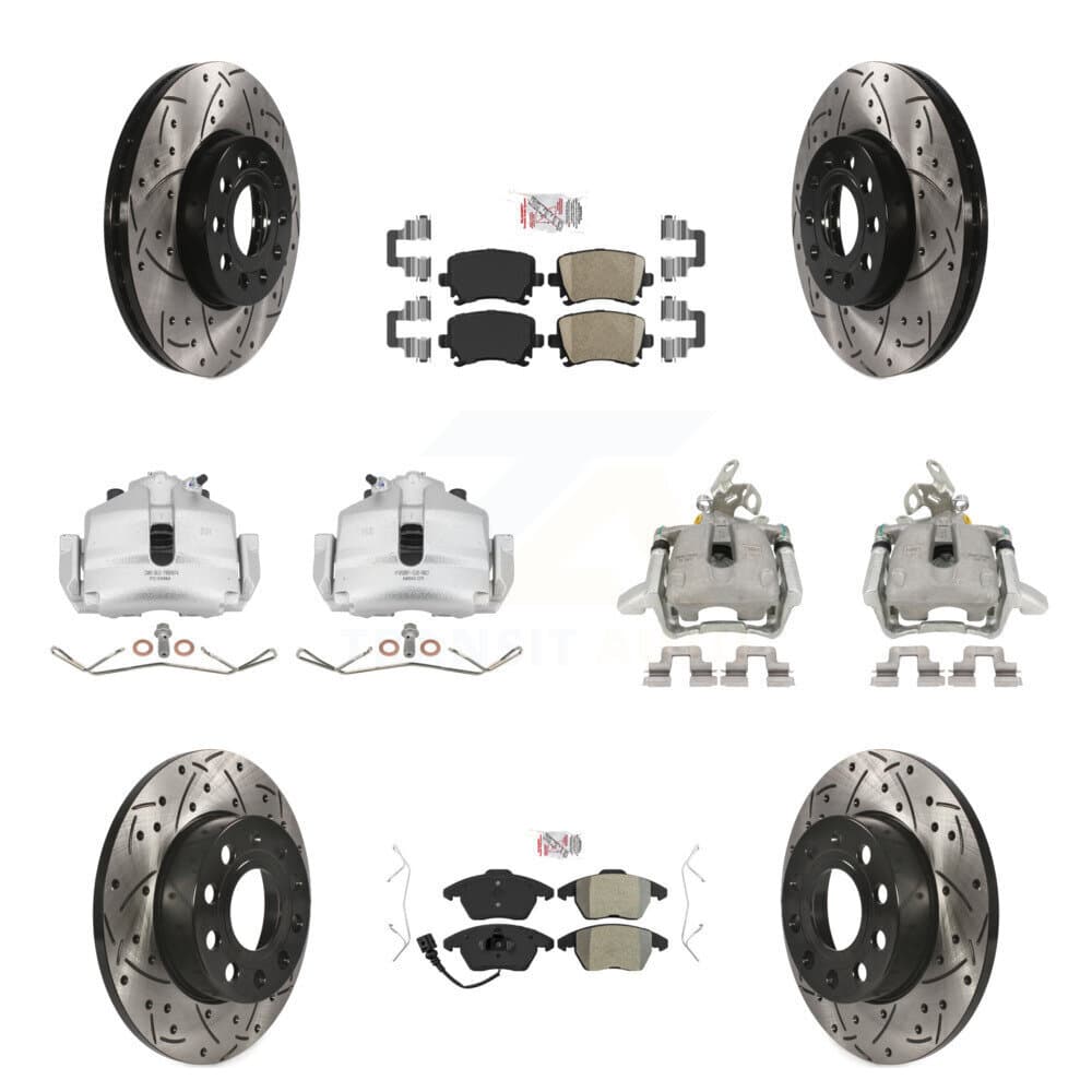 Transit Auto - KCD-100570N - Front and Rear Disc Brake Kits image 1