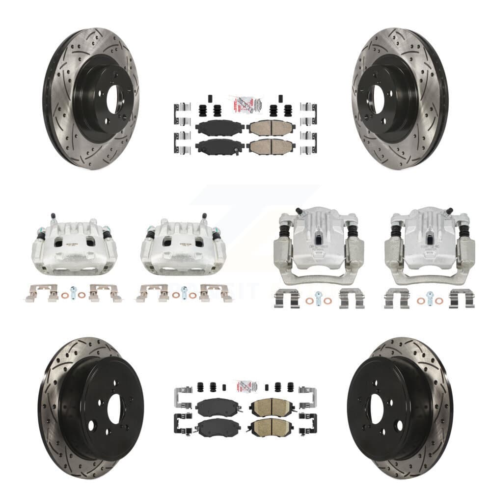 Transit Auto - KCD-100583N - Front and Rear Disc Brake Kits image 1