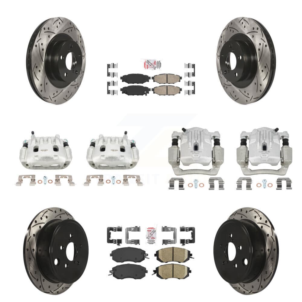 Transit Auto - KCD-100586N - Front and Rear Disc Brake Kits image 1