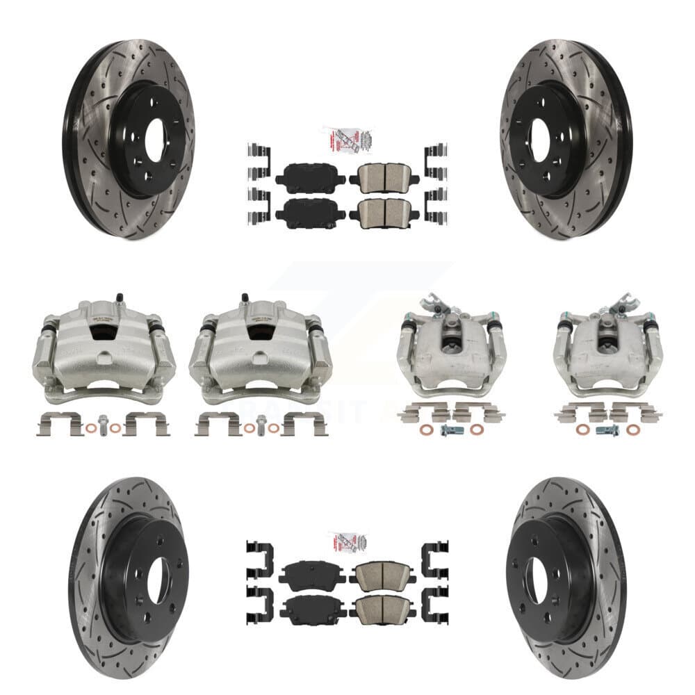 Transit Auto - KCD-100587N - Front and Rear Disc Brake Kits image 1