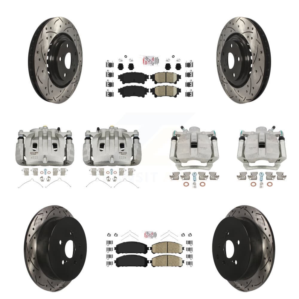 Transit Auto - KCD-100590N - Front and Rear Disc Brake Kits image 1