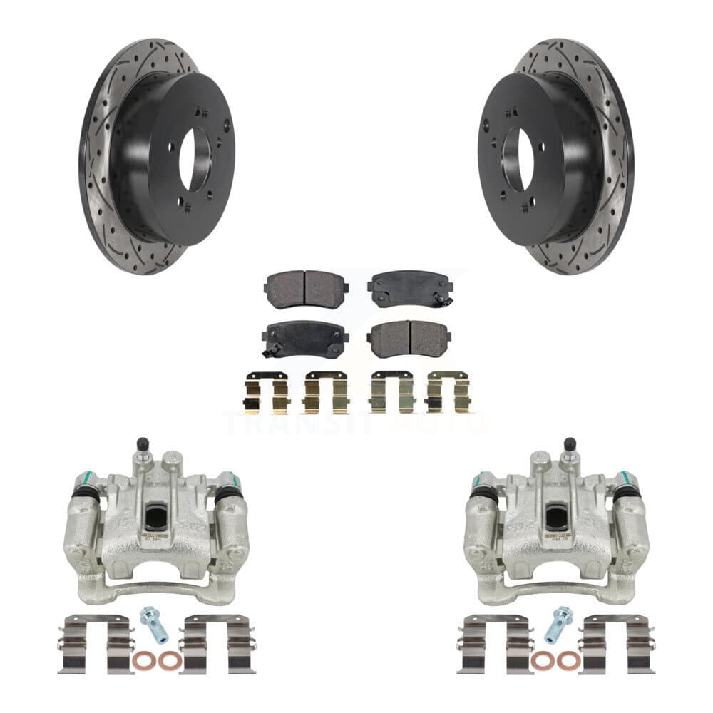 Transit Auto - KCD-100598P - Rear Disc Brake Kits image 1