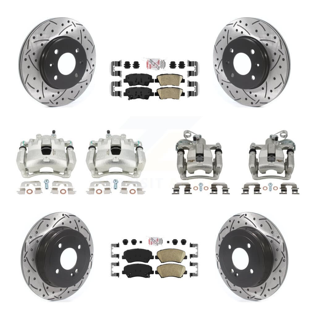 Transit Auto - KCD-100603N - Front and Rear Disc Brake Kits image 1