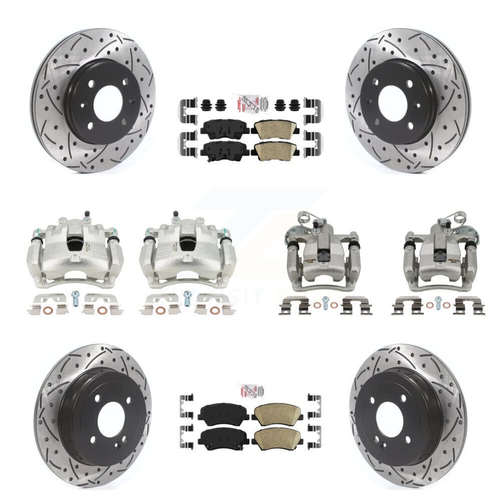 Transit Auto - KCD-100605N - Front and Rear Disc Brake Kits image 1