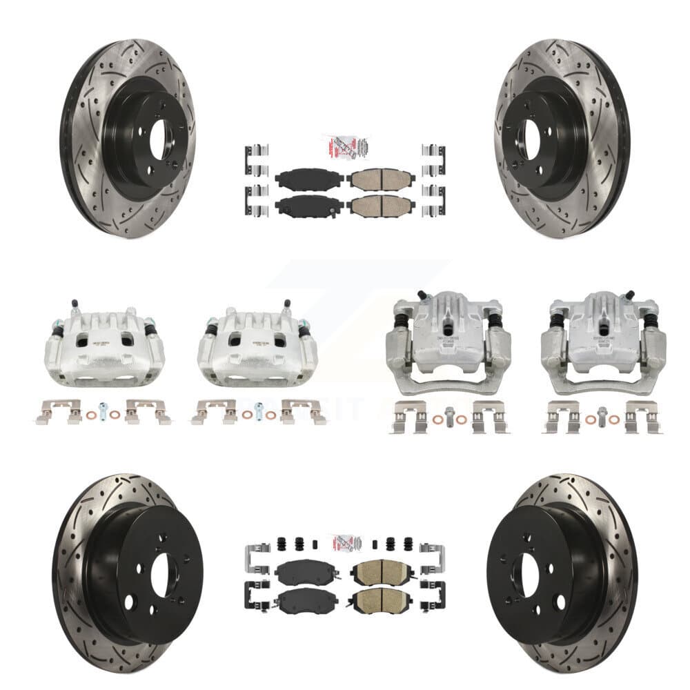 Transit Auto - KCD-100609N - Front and Rear Disc Brake Kits image 1