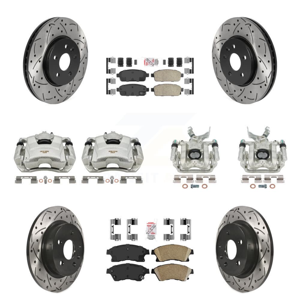 Transit Auto - KCD-100614N - Front and Rear Disc Brake Kits image 1