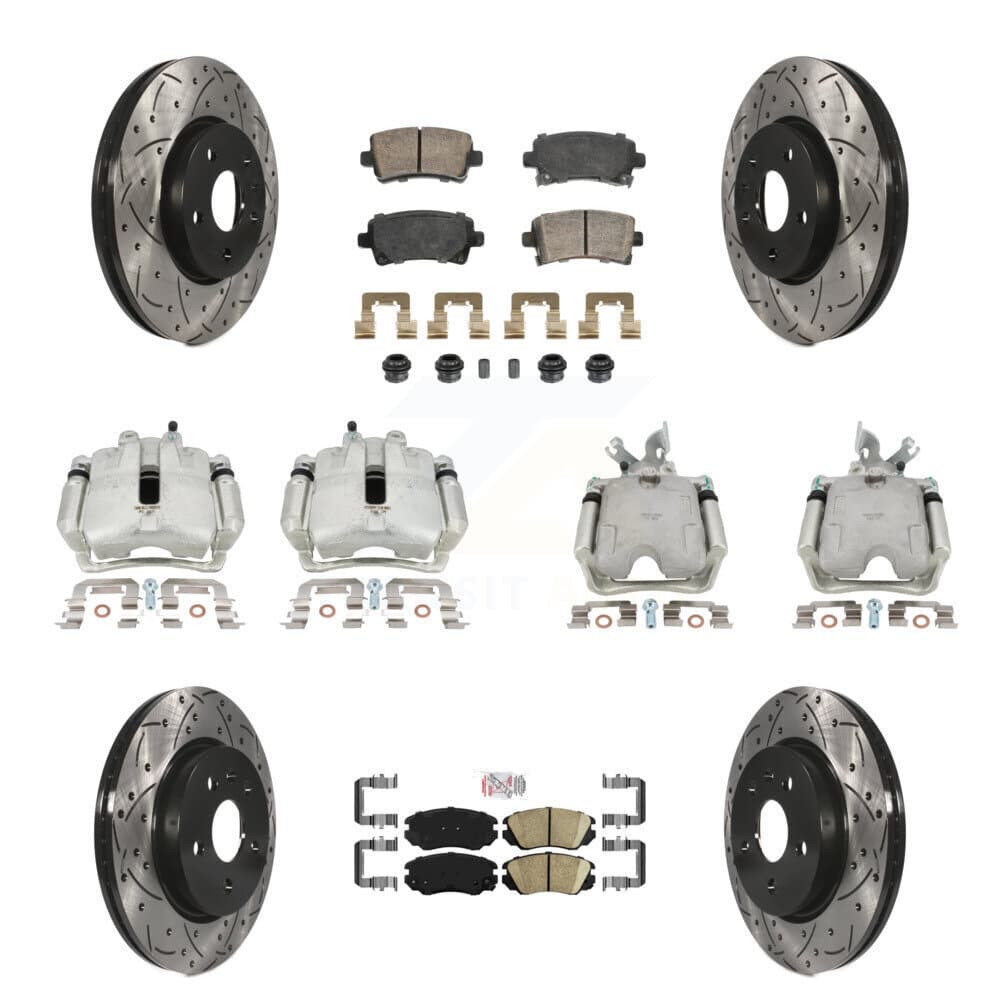 Transit Auto - KCD-100637N - Front and Rear Disc Brake Kits image 1
