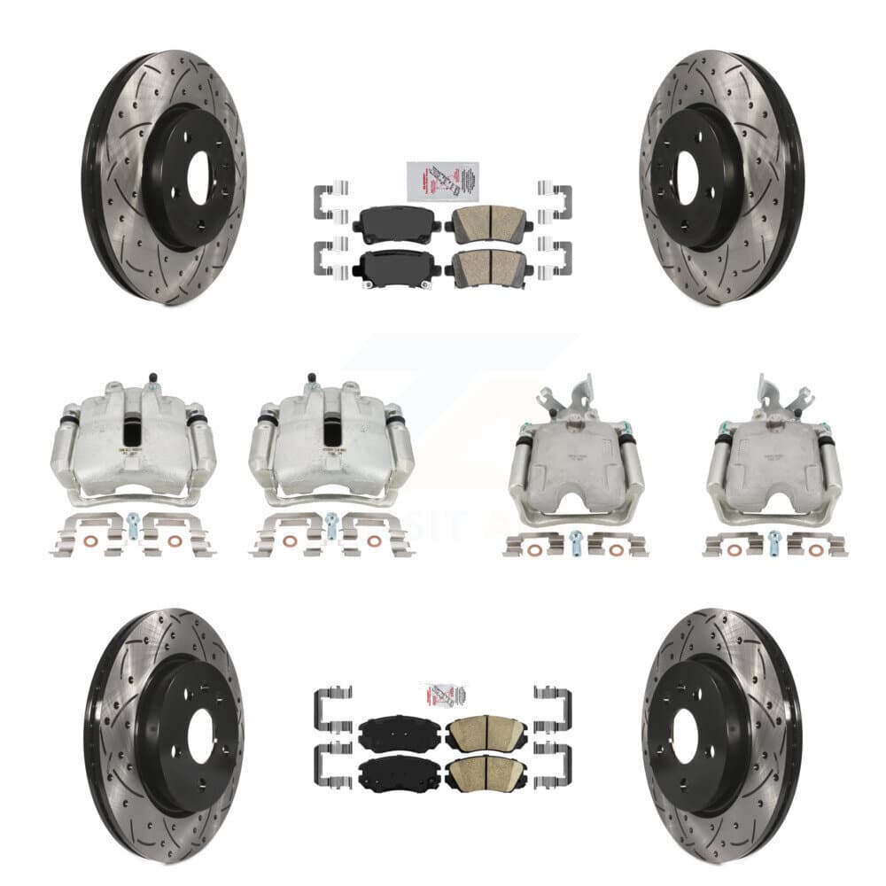 Transit Auto - KCD-100638N - Front and Rear Disc Brake Kits image 1