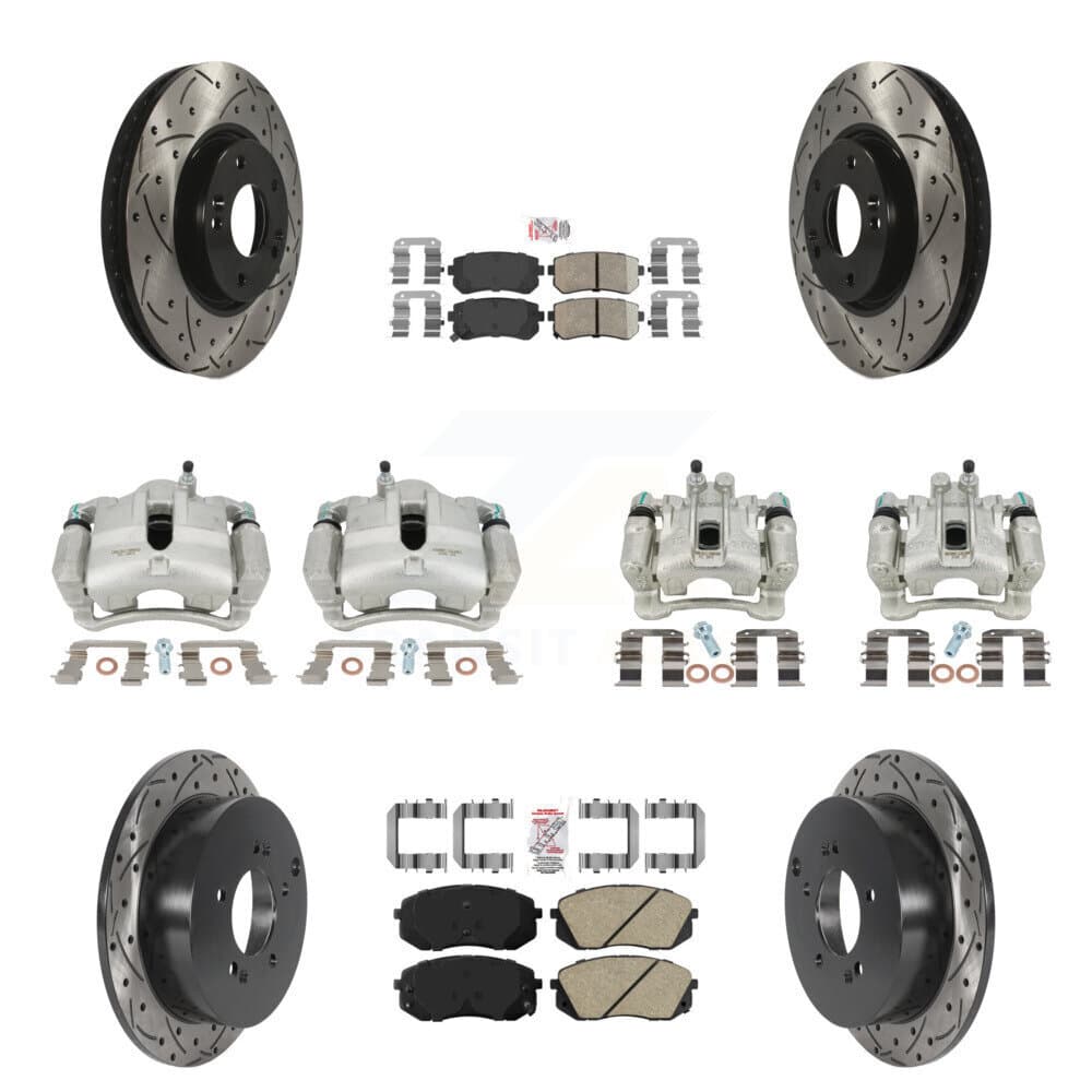 Transit Auto - KCD-100642N - Front and Rear Disc Brake Kits image 1
