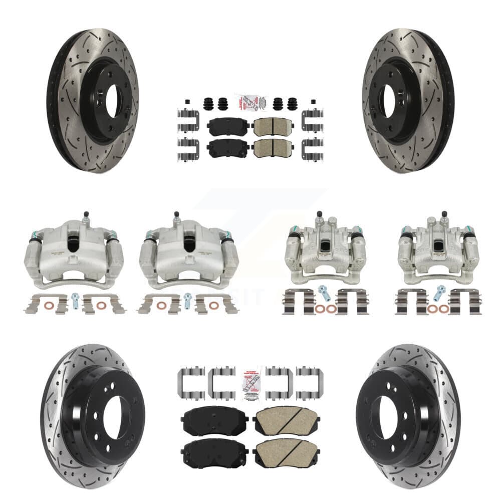 Transit Auto - KCD-100643N - Front and Rear Disc Brake Kits image 1