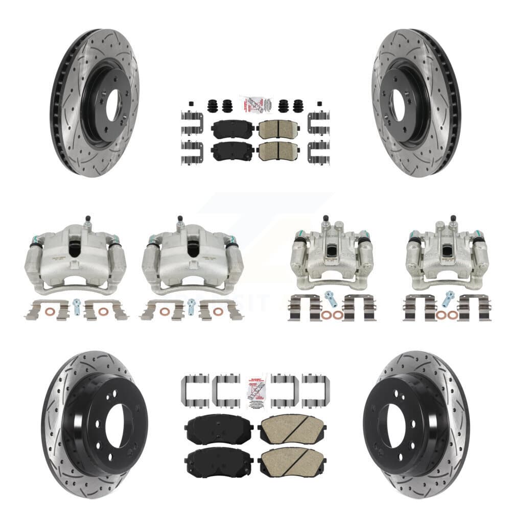 Transit Auto - KCD-100645N - Front and Rear Disc Brake Kits image 1