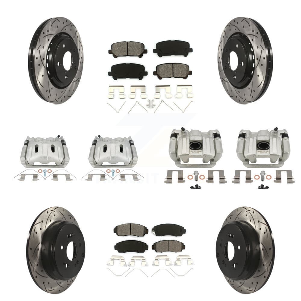 Transit Auto - KCD-100647S - Front and Rear Disc Brake Kits image 1