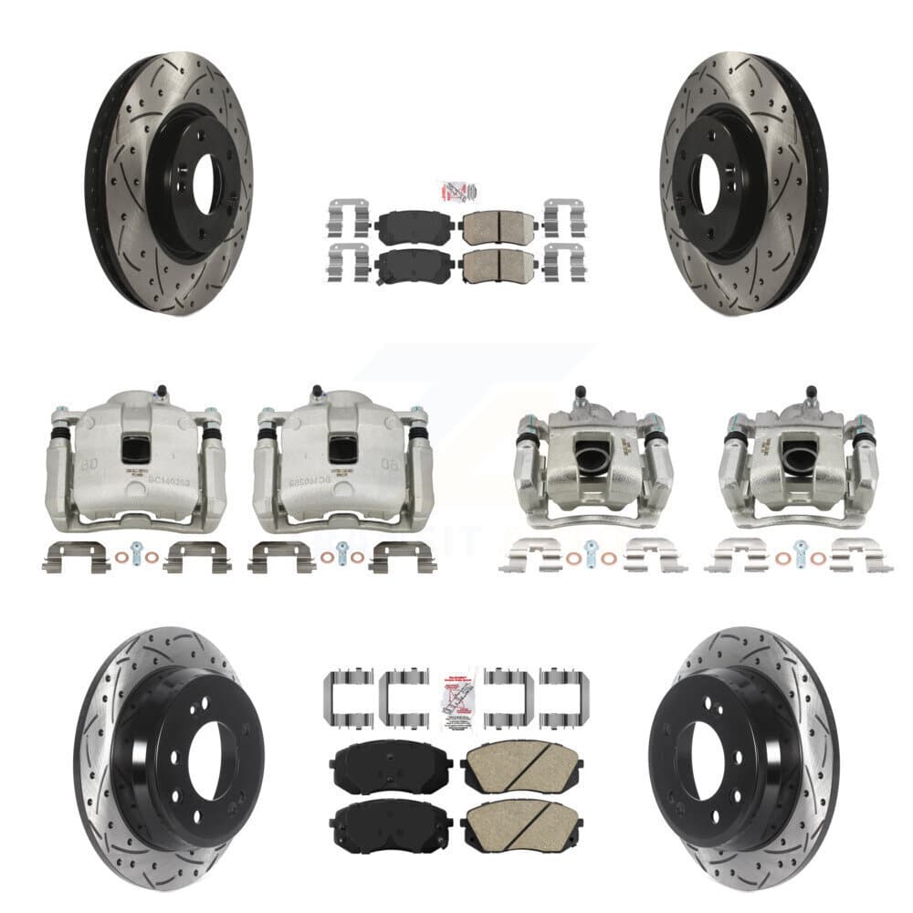 Transit Auto - KCD-100656N - Front and Rear Disc Brake Kits image 1