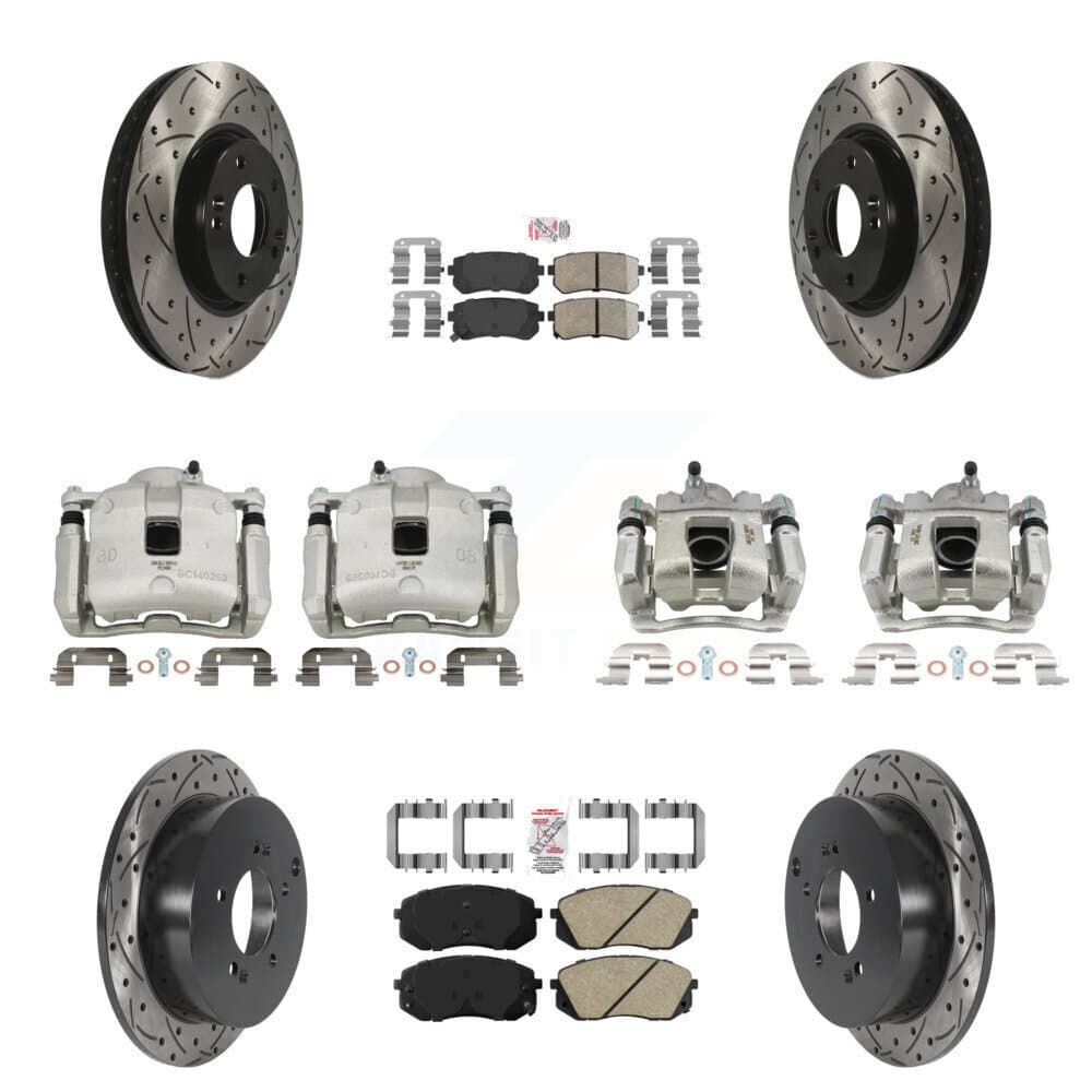 Transit Auto - KCD-100658N - Front and Rear Disc Brake Kits image 1