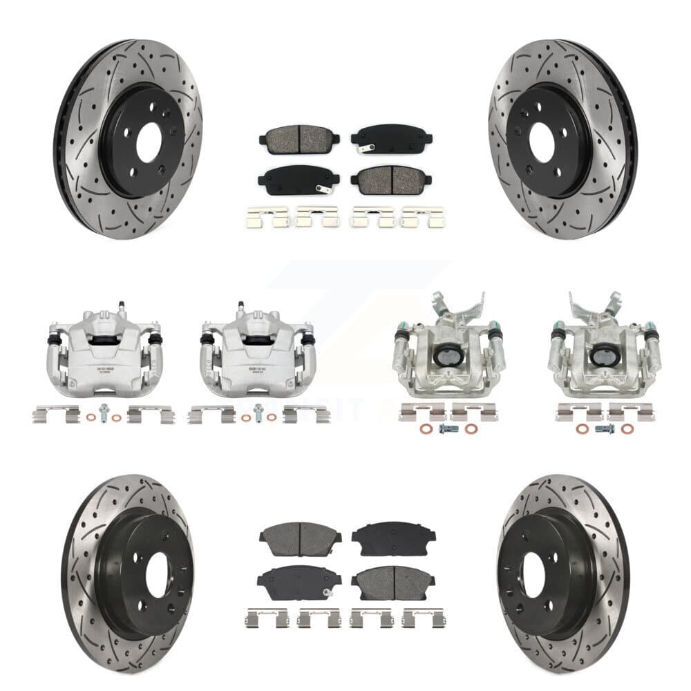 Transit Auto - KCD-100667S - Front and Rear Disc Brake Kits image 1