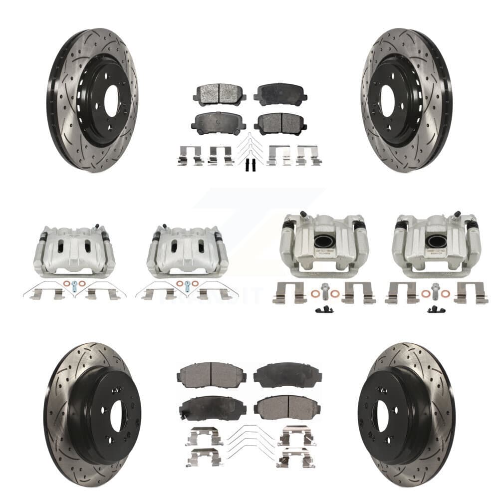 Transit Auto - KCD-100667T - Front and Rear Disc Brake Kits image 1