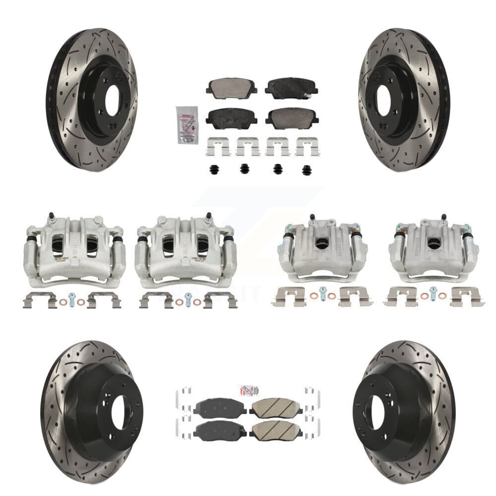 Transit Auto - KCD-100668N - Front and Rear Disc Brake Kits image 1