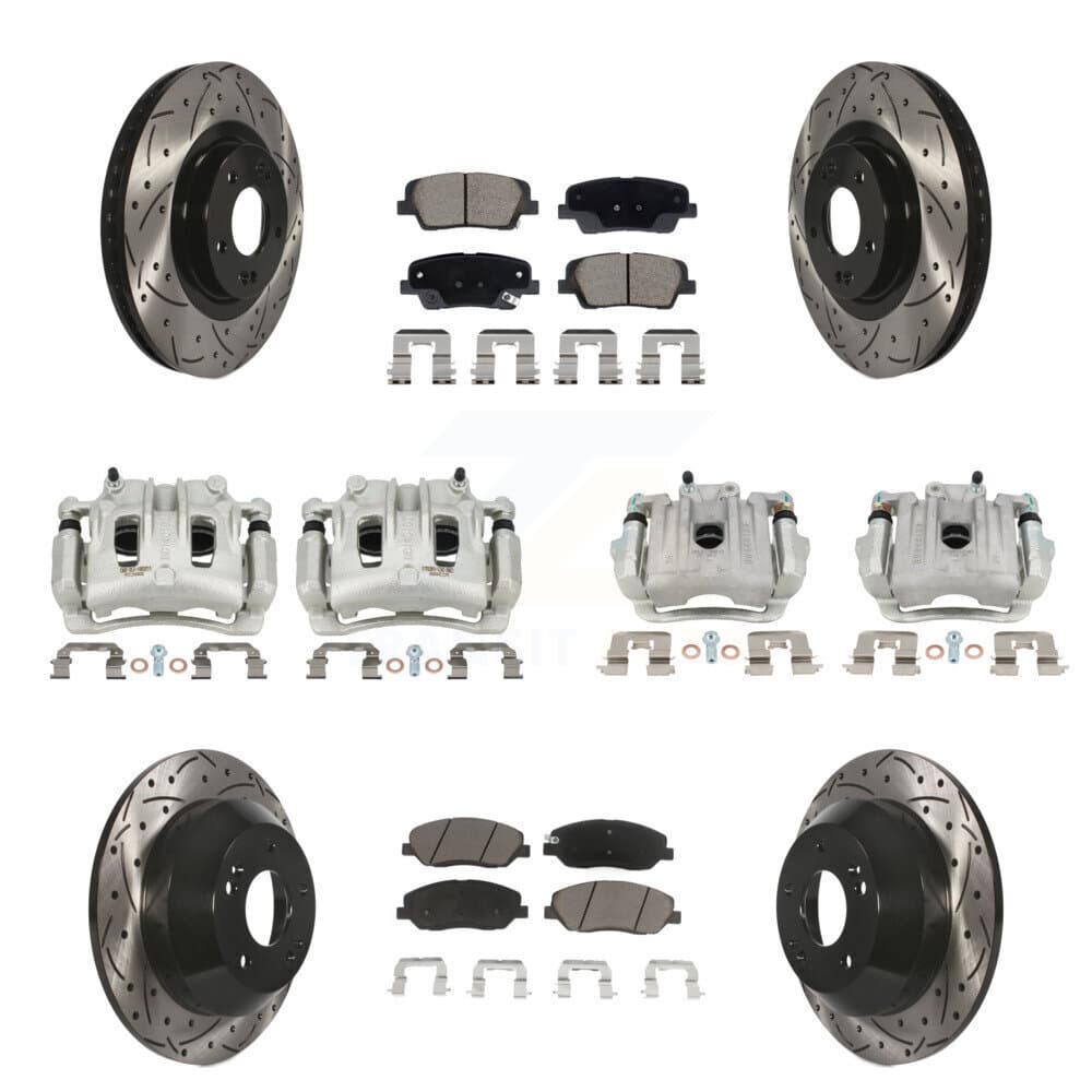 Transit Auto - KCD-100669C - Front and Rear Disc Brake Kits image 1