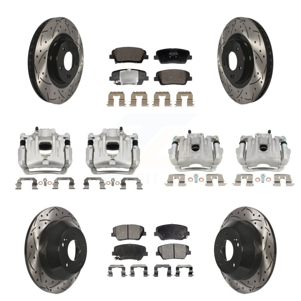Transit Auto - KCD-100675P - Front and Rear Disc Brake Kits image 1