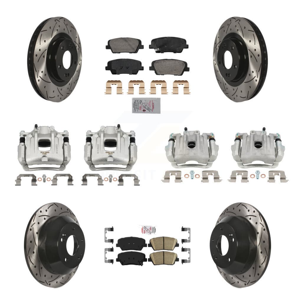 Transit Auto - KCD-100676N - Front and Rear Disc Brake Kits image 1