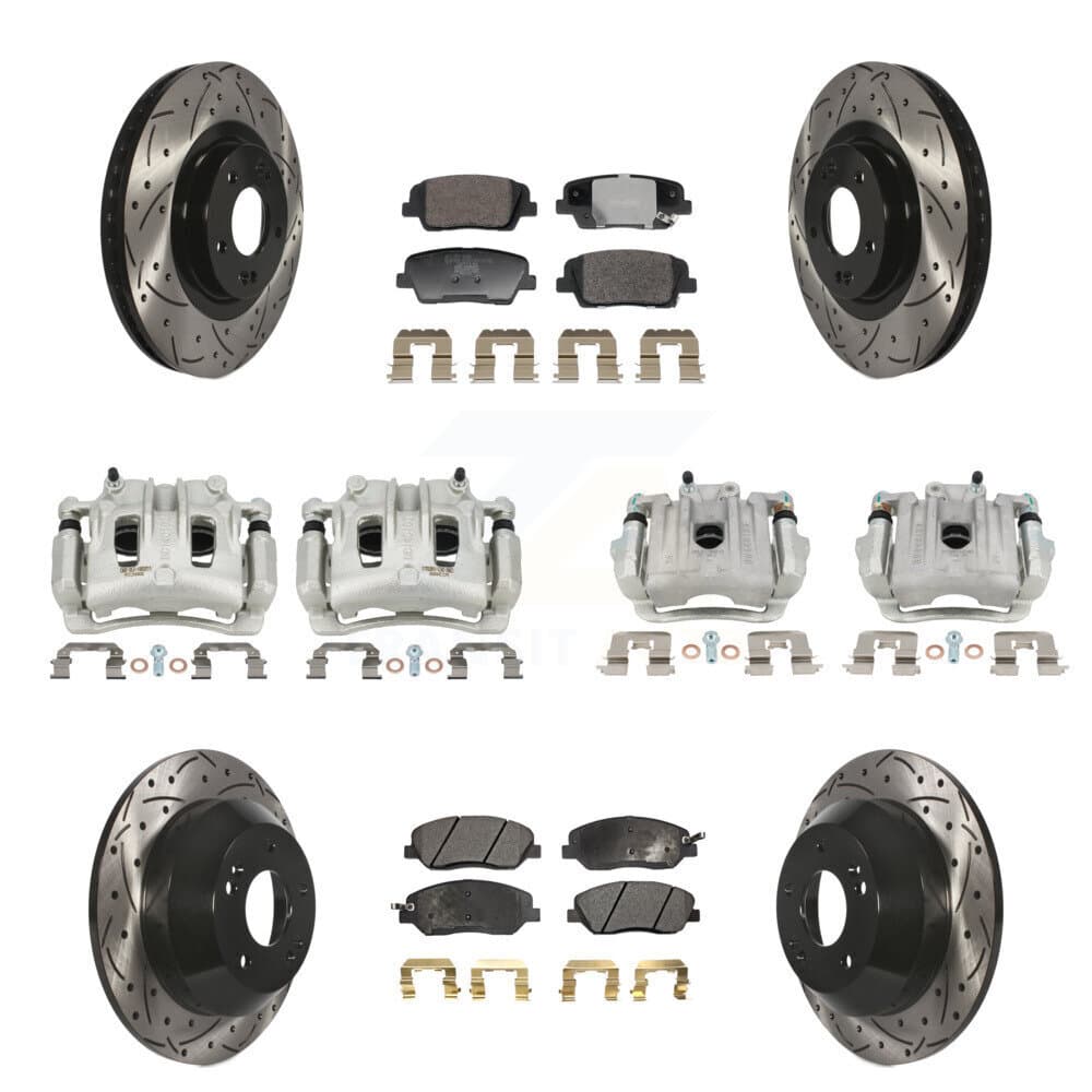 Transit Auto - KCD-100679T - Front and Rear Disc Brake Kits image 1