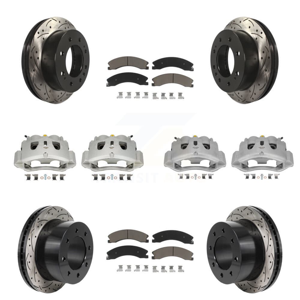 Transit Auto - KCD-100681C - Front and Rear Disc Brake Kits image 1