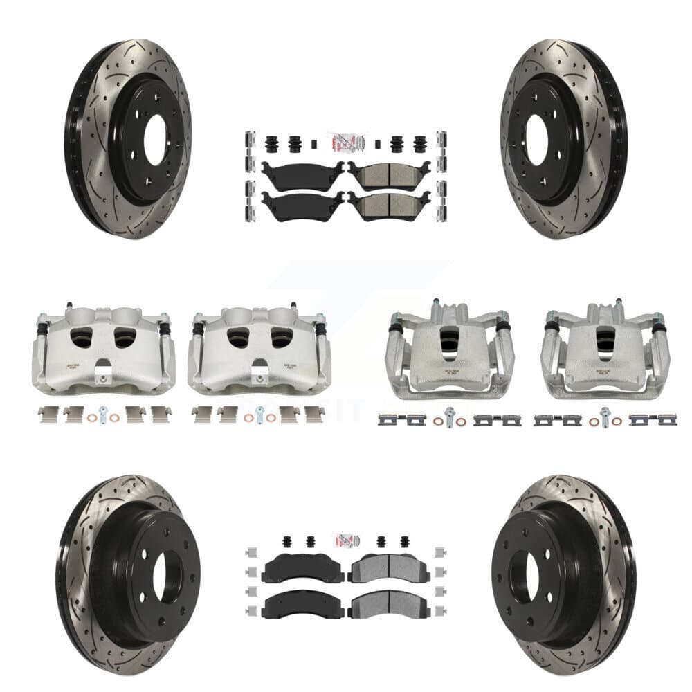 Transit Auto - KCD-100685N - Front and Rear Disc Brake Kits image 1