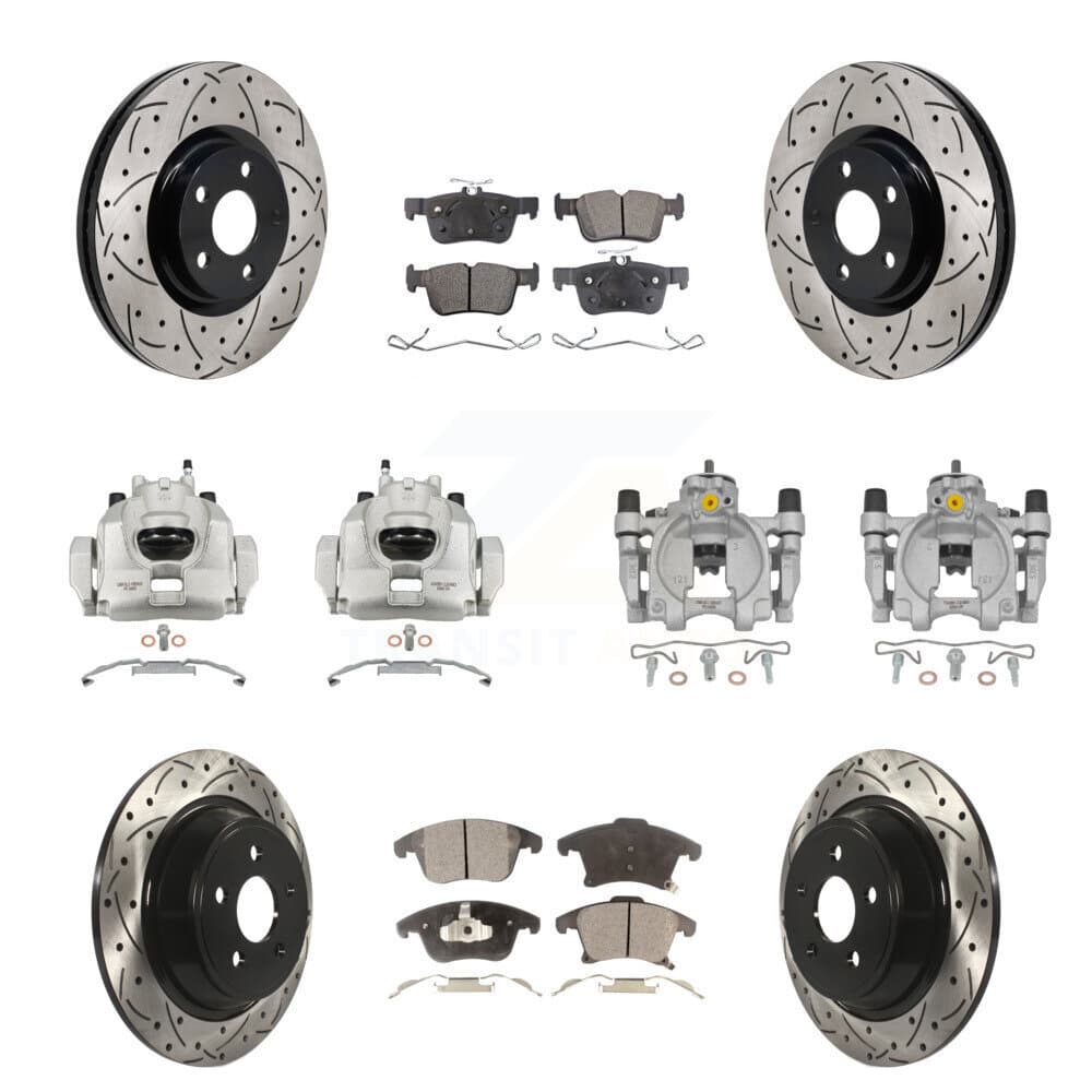 Transit Auto - KCD-100685P - Front and Rear Disc Brake Kits image 1