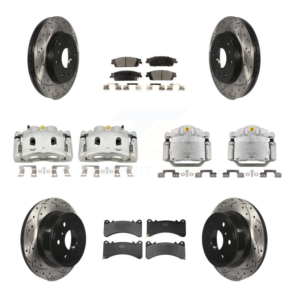 Transit Auto - KCD-100689P - Front and Rear Disc Brake Kits image 1