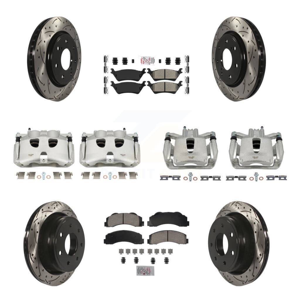 Transit Auto - KCD-100691N - Front and Rear Disc Brake Kits image 1