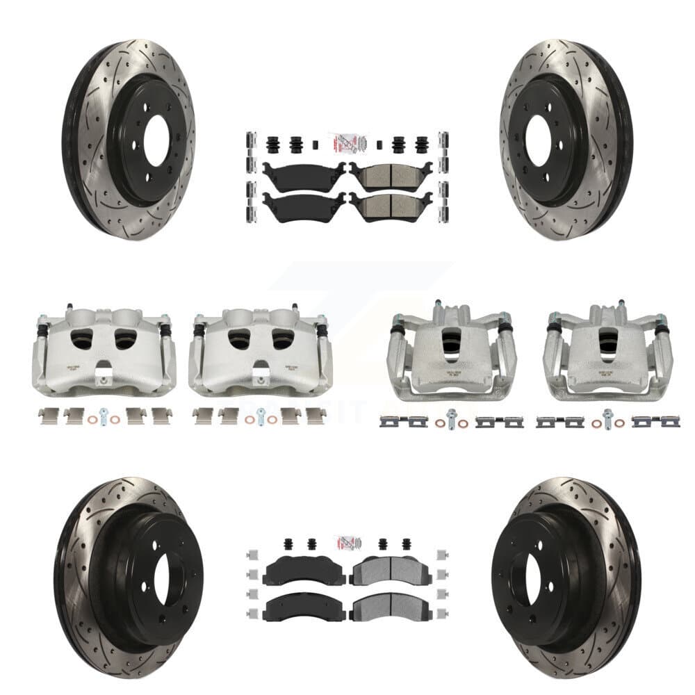 Transit Auto - KCD-100694N - Front and Rear Disc Brake Kits image 1