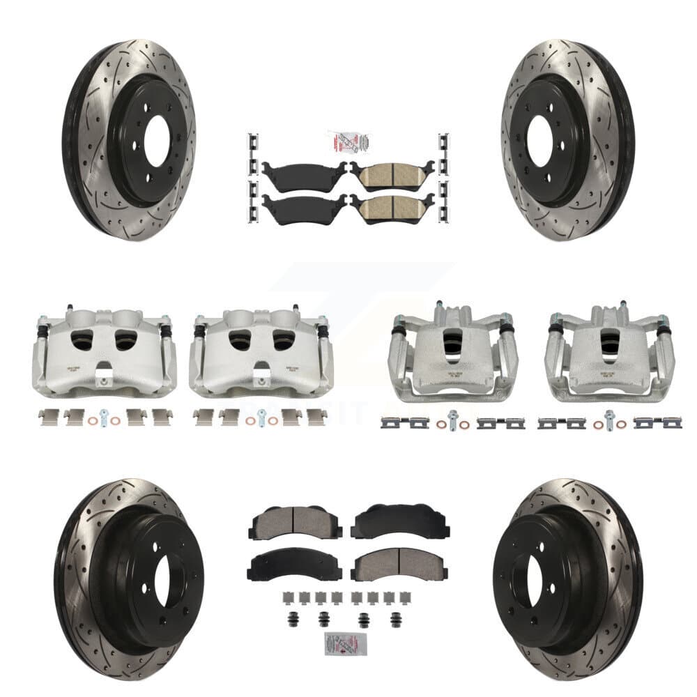 Transit Auto - KCD-100698N - Front and Rear Disc Brake Kits image 1