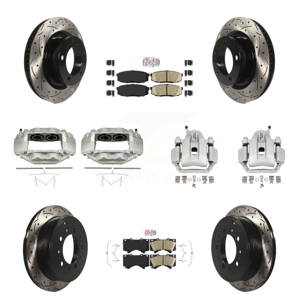 Transit Auto - KCD-100701N - Front and Rear Disc Brake Kits image 1