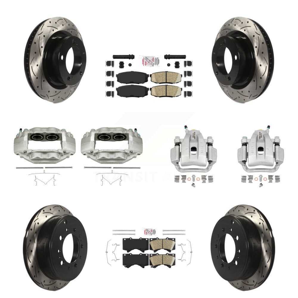 Transit Auto - KCD-100704N - Front and Rear Disc Brake Kits image 1