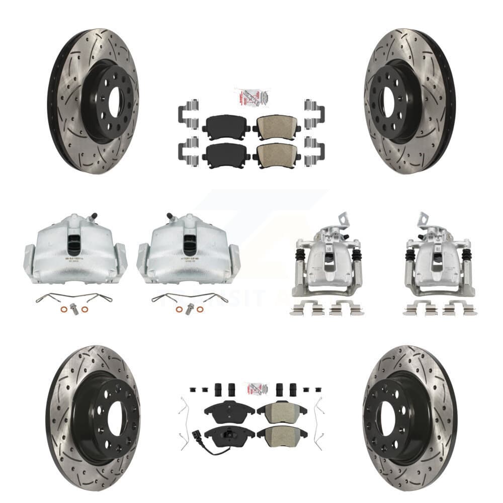 Transit Auto - KCD-100715N - Front and Rear Disc Brake Kits image 1