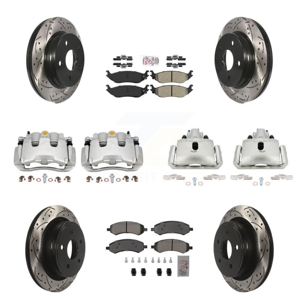 Transit Auto - KCD-100734N - Front and Rear Disc Brake Kits image 1