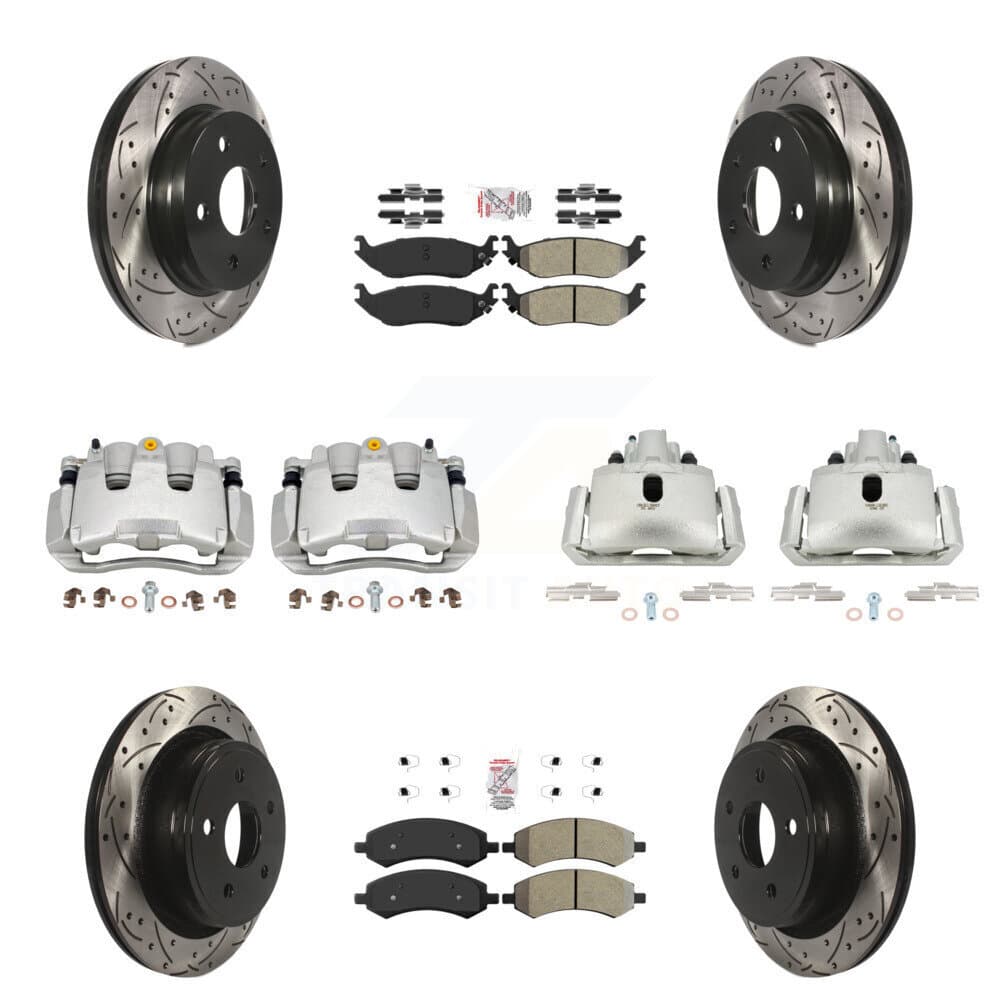 Transit Auto - KCD-100736N - Front and Rear Disc Brake Kits image 1