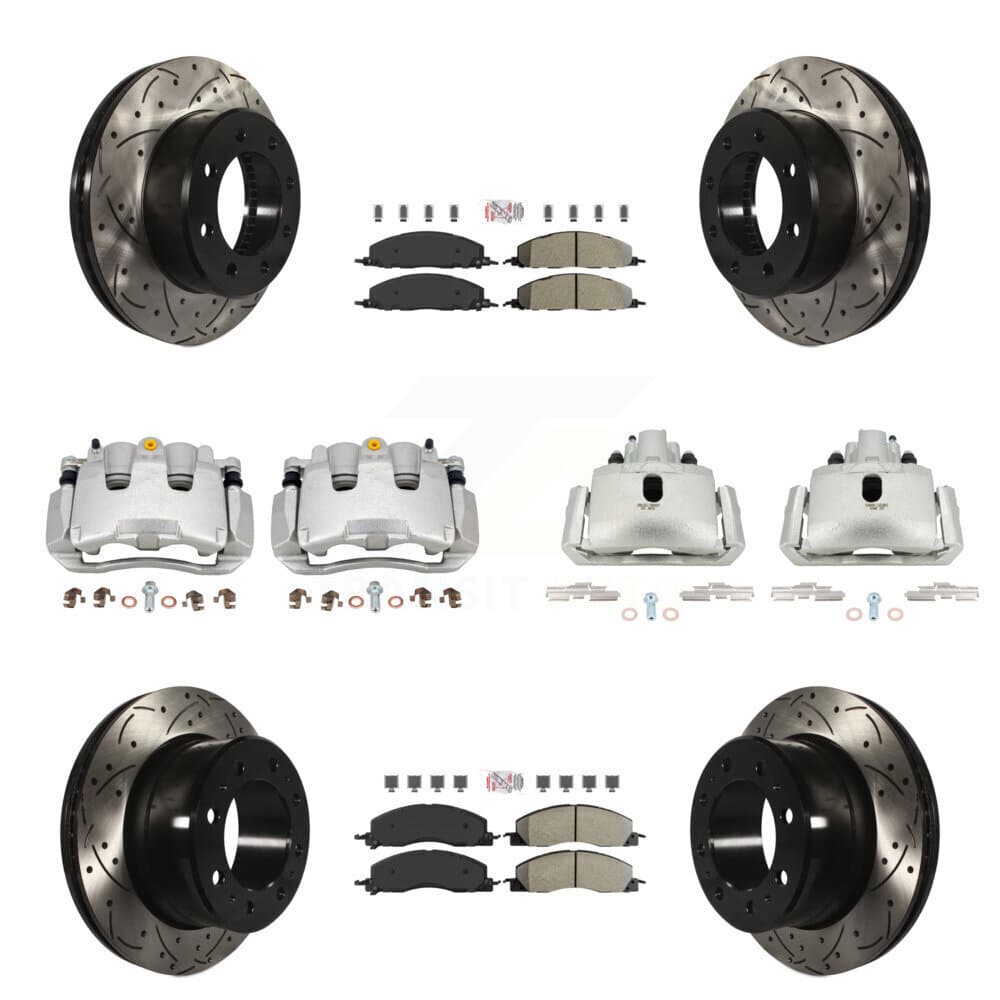 Transit Auto - KCD-100740N - Front and Rear Disc Brake Kits image 1