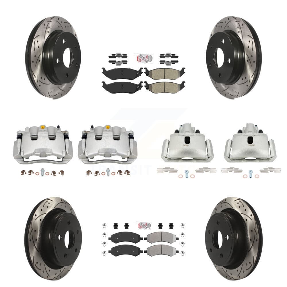 Transit Auto - KCD-100742N - Front and Rear Disc Brake Kits image 1