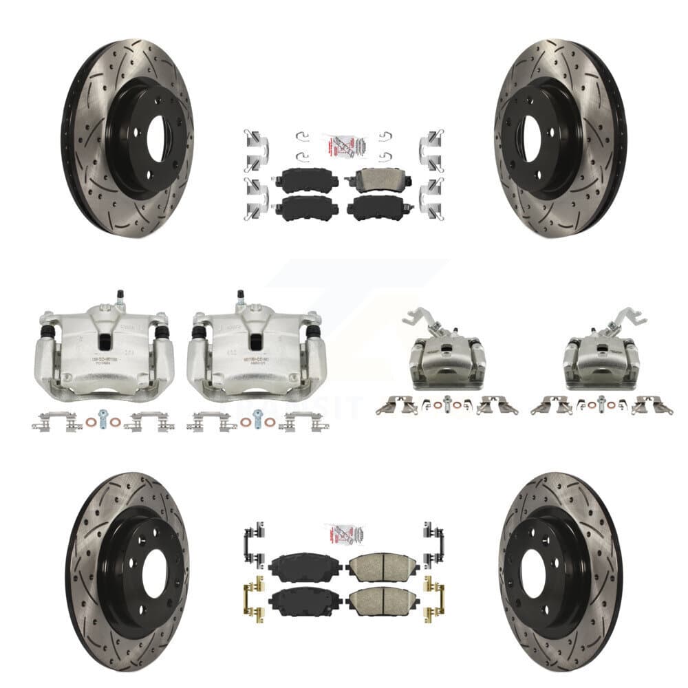 Transit Auto - KCD-100755N - Front and Rear Disc Brake Kits image 1