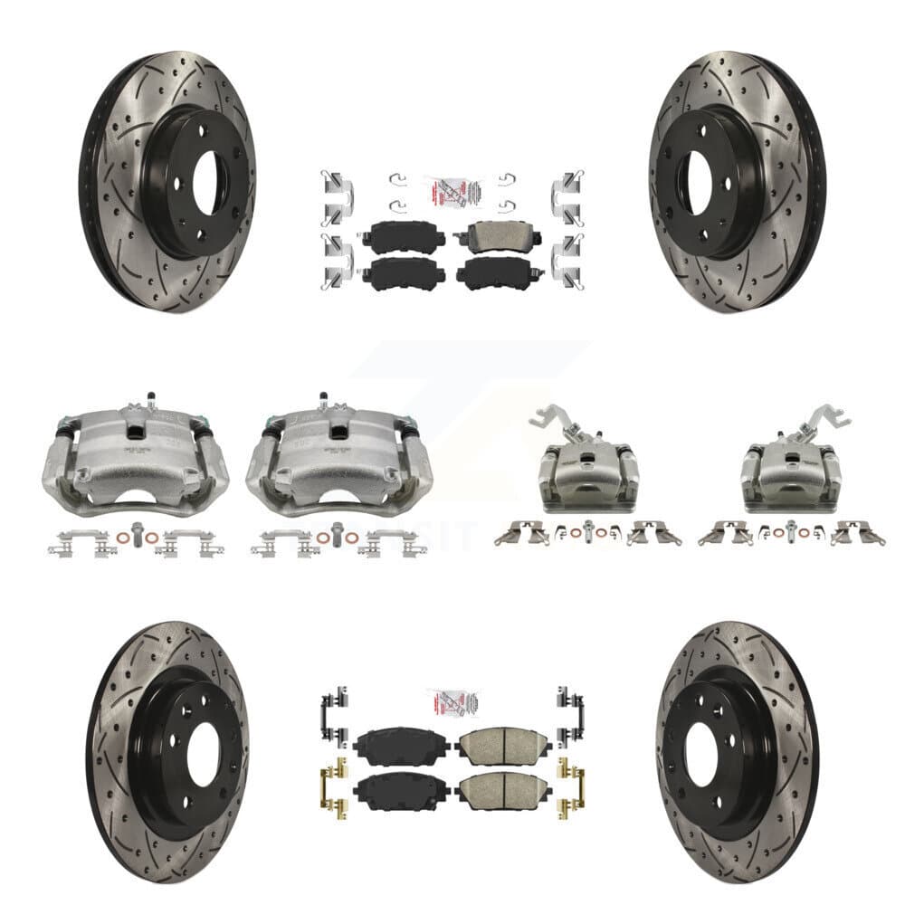 Transit Auto - KCD-100757N - Front and Rear Disc Brake Kits image 1