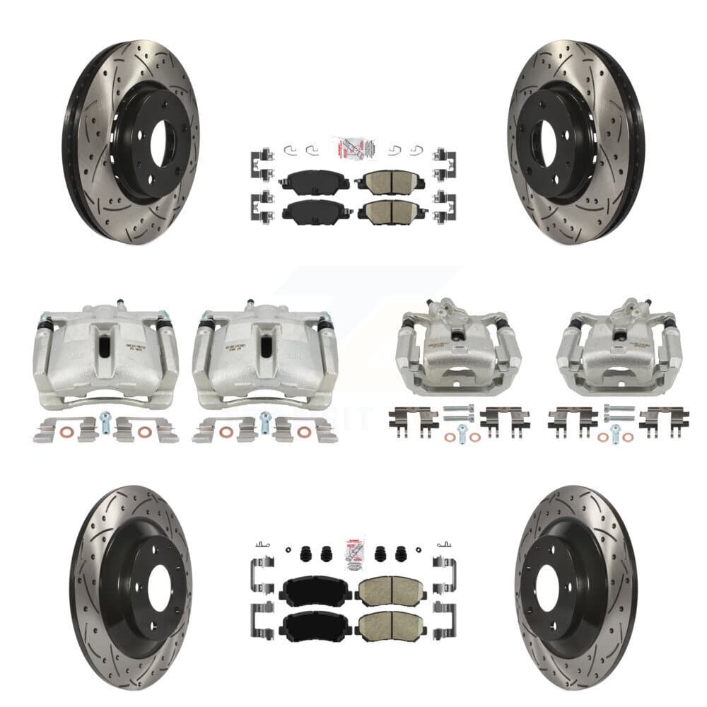 Transit Auto - KCD-100762N - Front and Rear Disc Brake Kits image 1