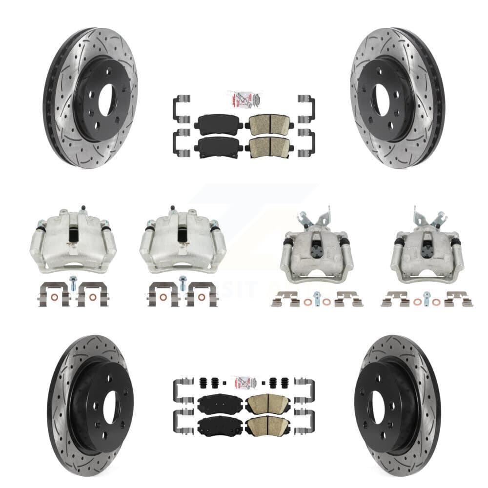 Transit Auto - KCD-100765N - Front and Rear Disc Brake Kits image 1