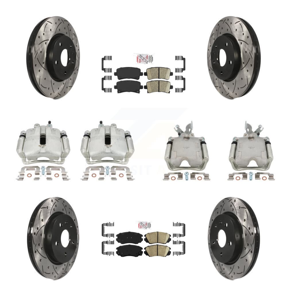 Transit Auto - KCD-100767N - Front and Rear Disc Brake Kits image 1