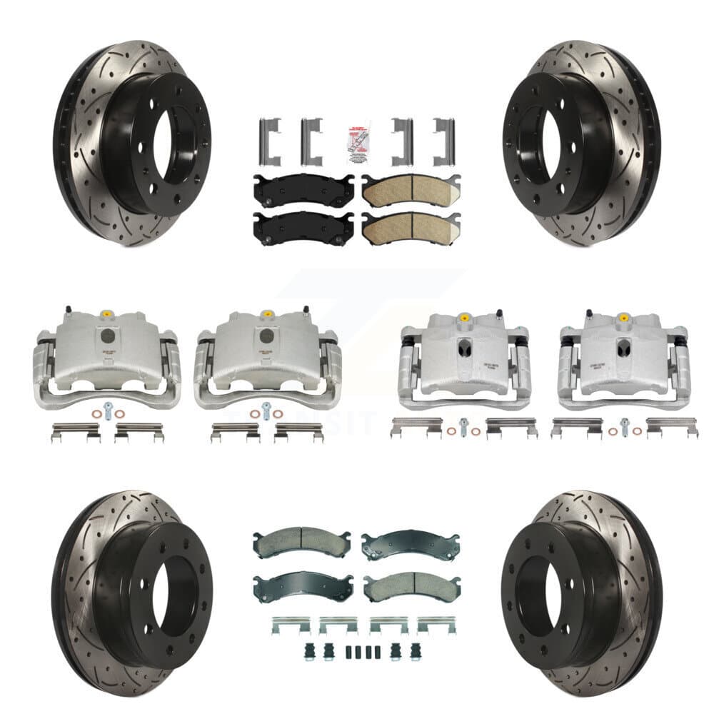 Transit Auto - KCD-100787N - Front and Rear Disc Brake Kits image 1