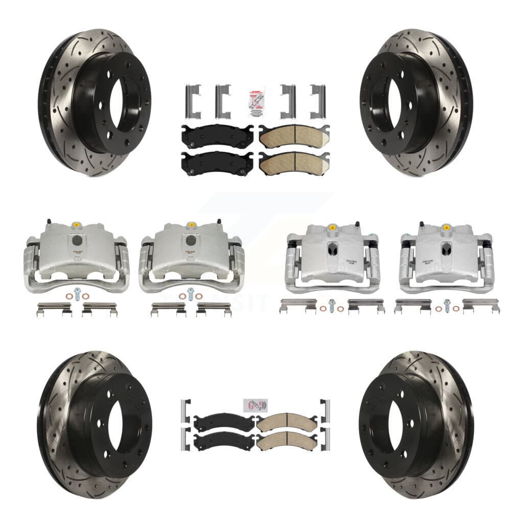 Transit Auto - KCD-100791N - Front and Rear Disc Brake Kits image 1