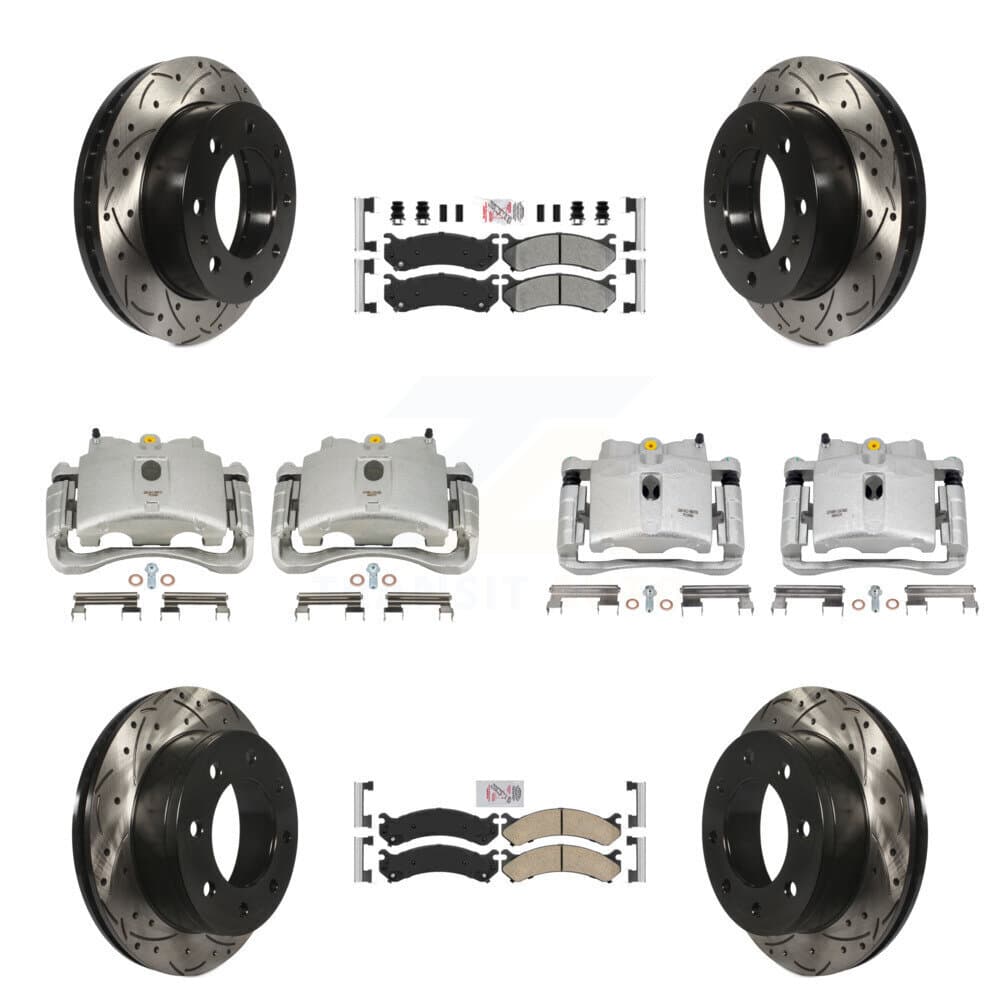 Transit Auto - KCD-100792N - Front and Rear Disc Brake Kits image 1