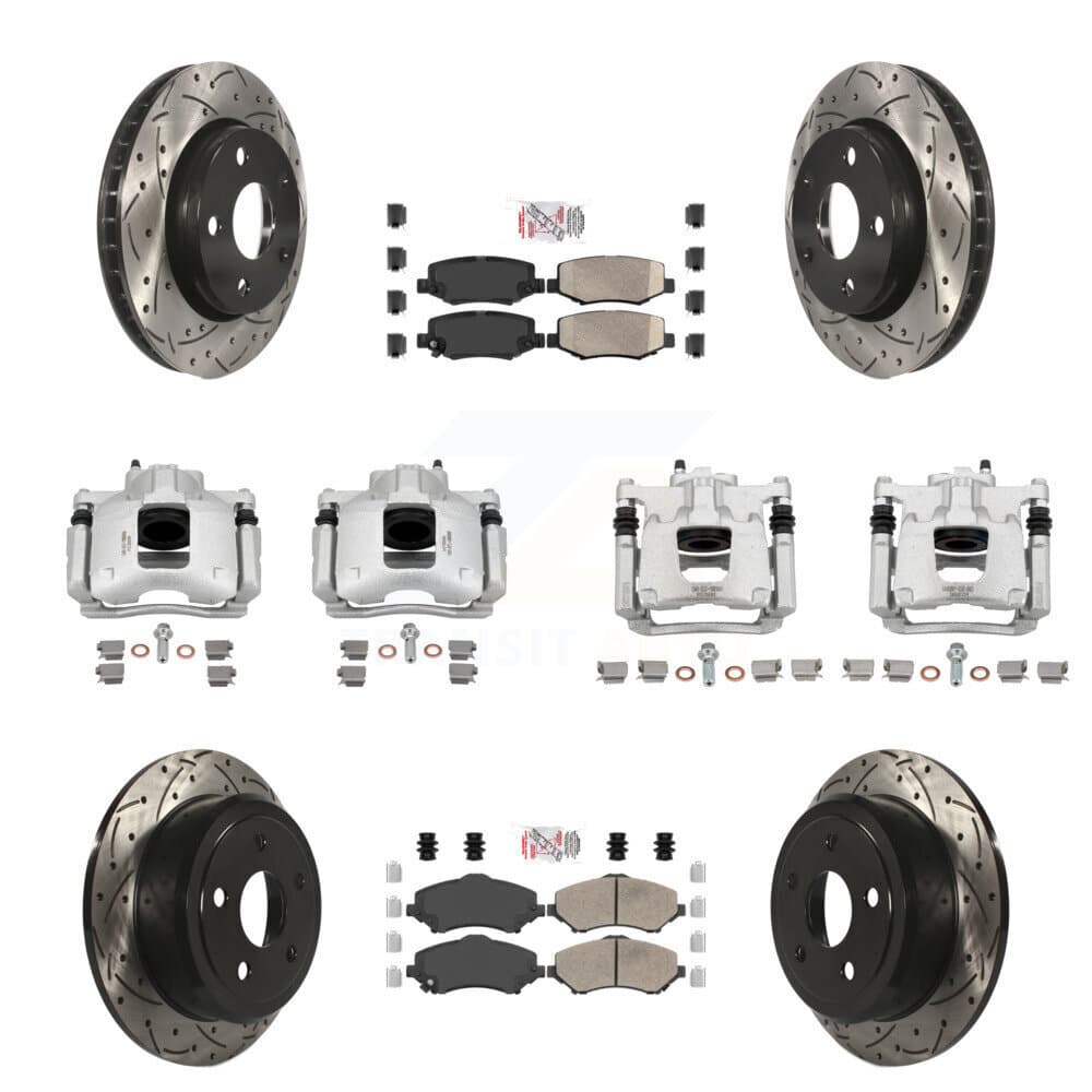 Transit Auto - KCD-100795N - Front and Rear Disc Brake Kits image 1
