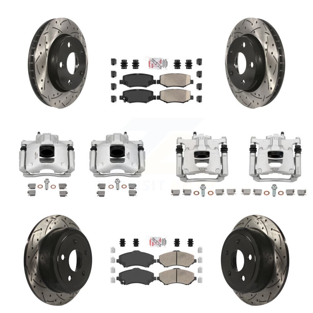 Transit Auto - KCD-100796N - Front and Rear Disc Brake Kits image 1